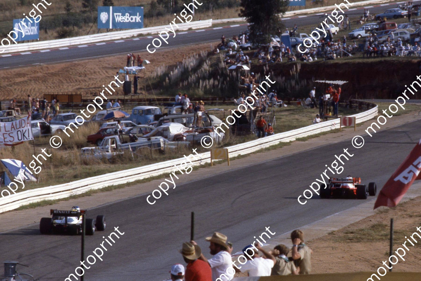 0 group McLaren MP4-2, Renault RE50 (courtesy Roger Swan) 623