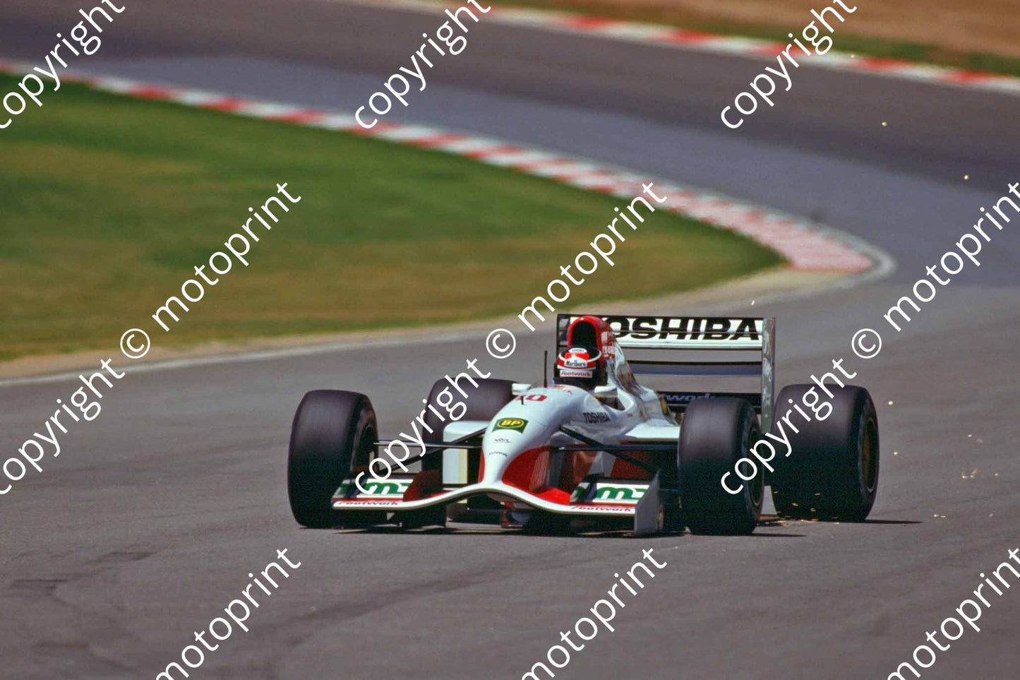 10 Aguri Suzuki Footwork FA13 07719 (no sale, contact website for quote on bigger MB version and prints A3 and larger)