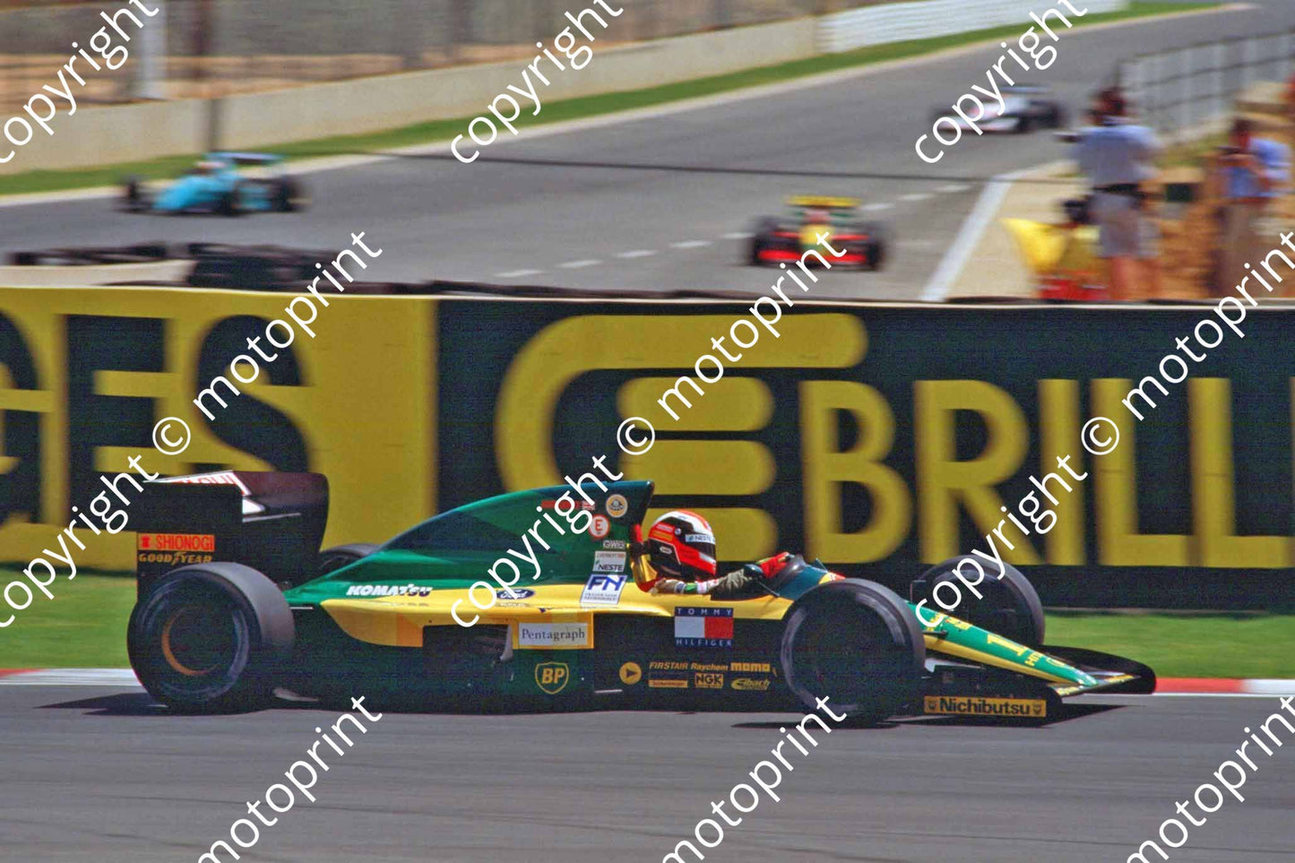 12 Johnny Herbert Lotus 102D 07718 (Courtesy Roger Swan)(10)