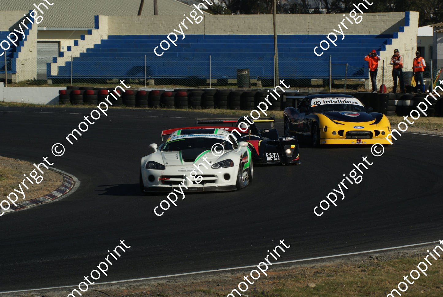 13 Charl and Harry Arangies Dodge Viper 34 Mark Lauth Mike Verier Shelby 84 Dave Alhadeff Jaco Arnold Lambert Panoz (2)