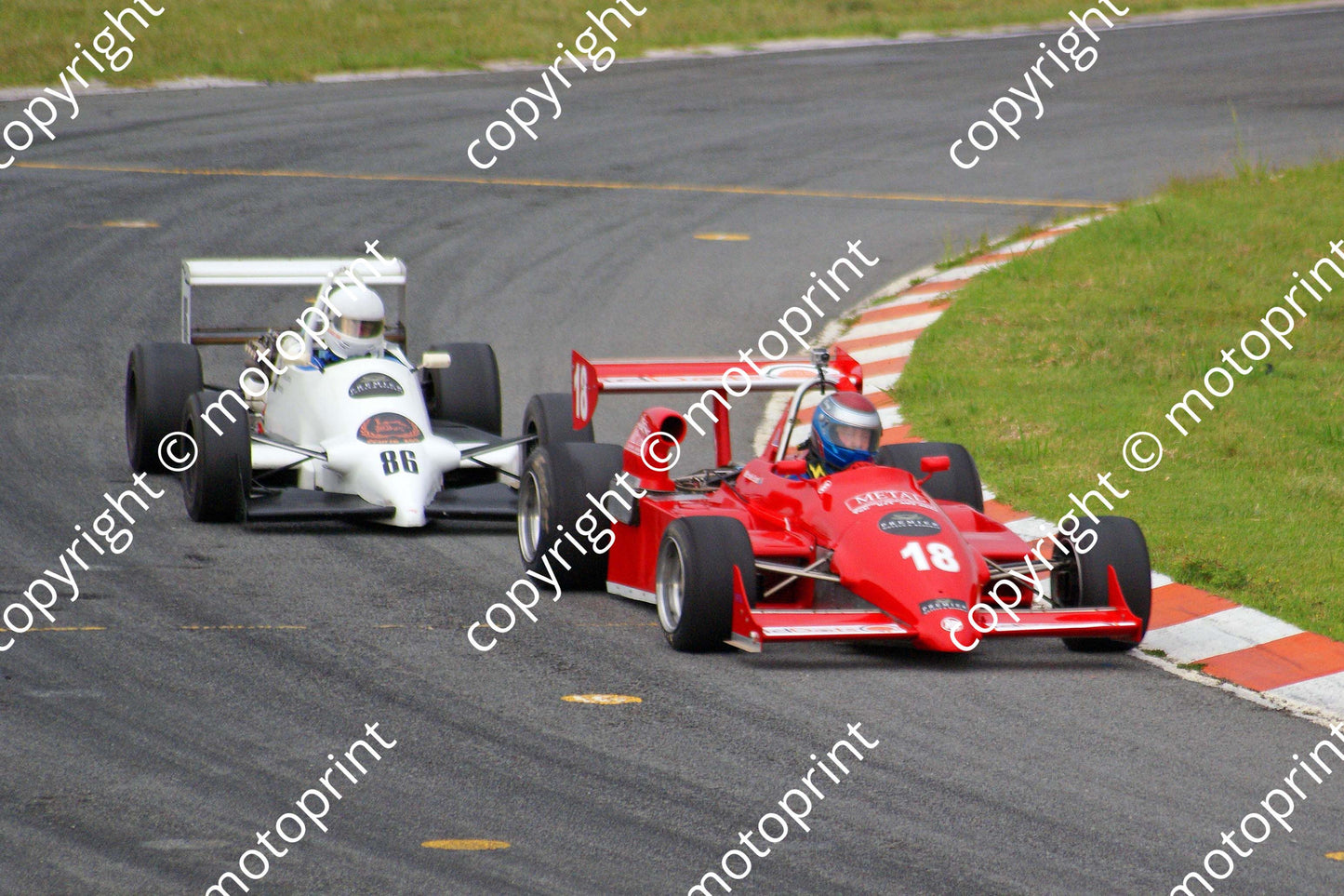 18 Barry Scott Ralt RT4 86 Graham Vos F3 Reynard VW 863 ed