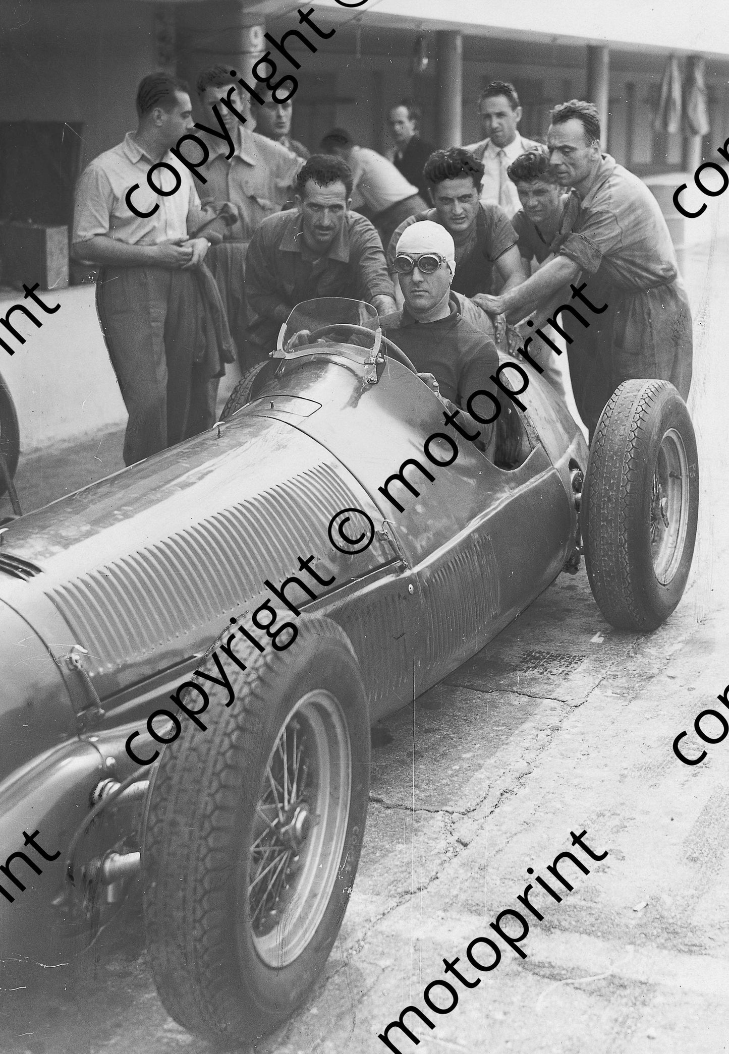 1950 Italian GP Nino Farina Alfa Romeo