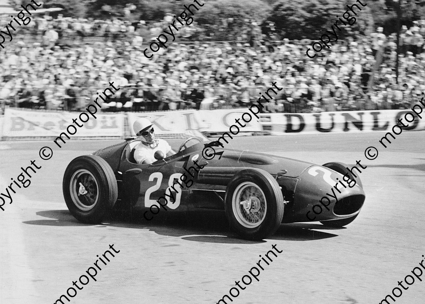 1954 Monaco GP Stirling Moss Maserati 250F