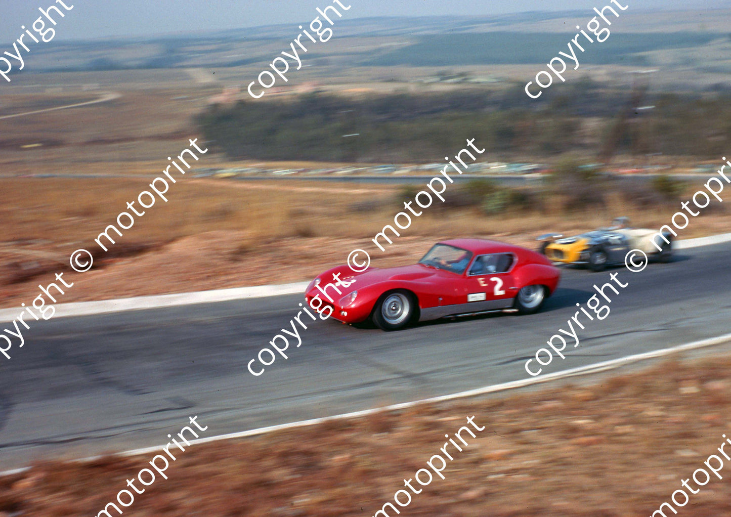1963 Kyalami Ron Pollock Davey 626 A4 target size 060