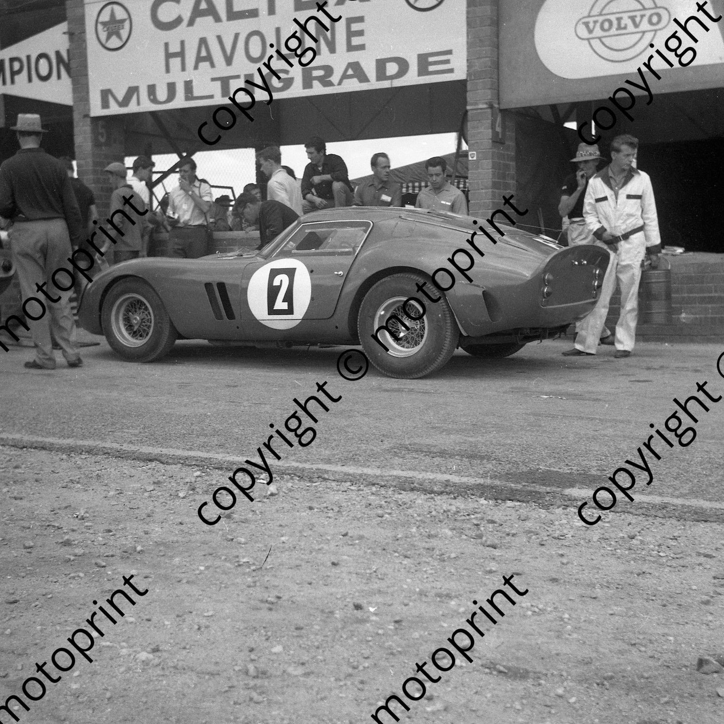 1964 2 Peter de Klerk John Love Ferrari 250GTO low-line David Piper owned car (courtesy Ken Stewart) (2)