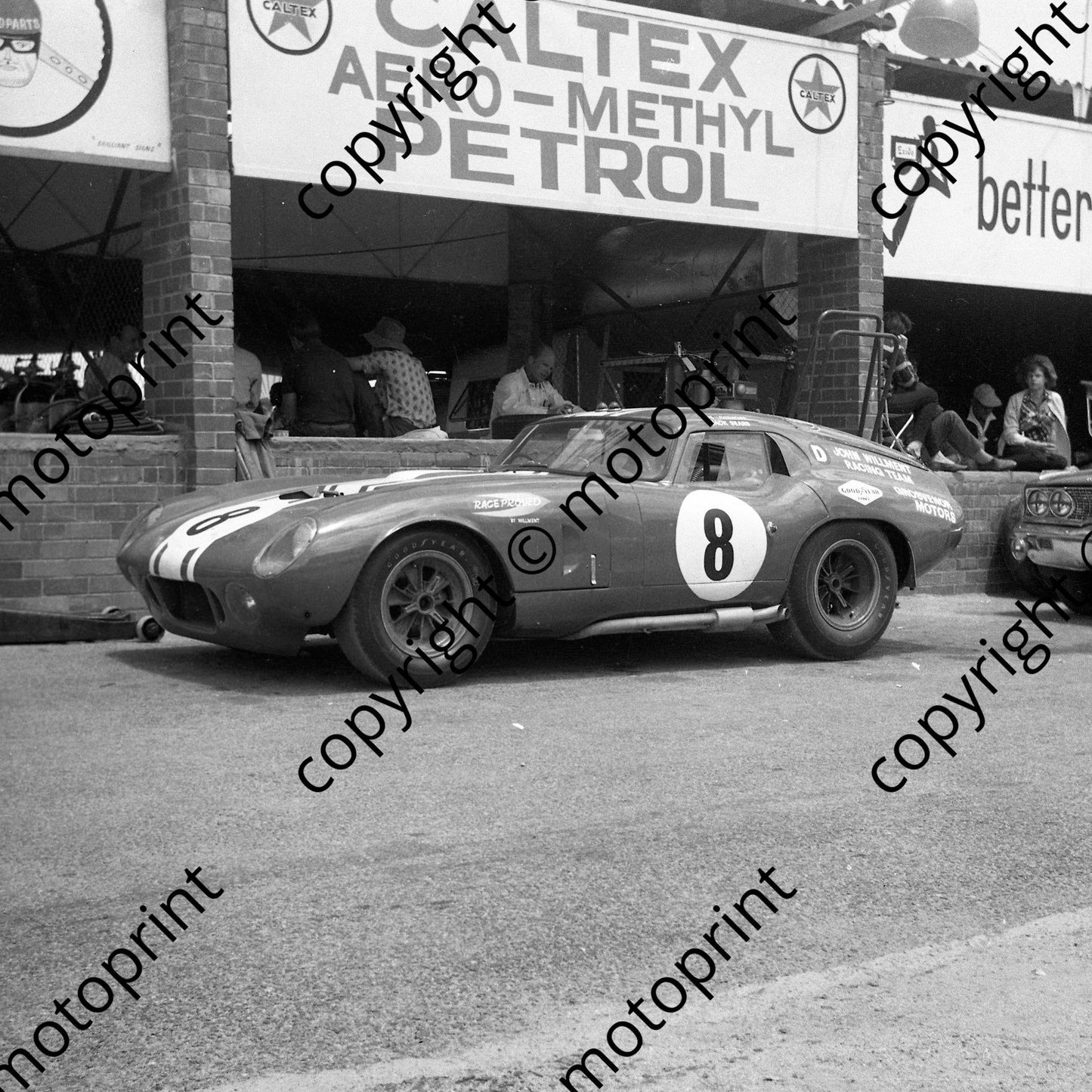 1964 8 Bob Olthoff, Jack Sears Cobra Coupe Willment entered (courtesy Ken Stewart) (1)