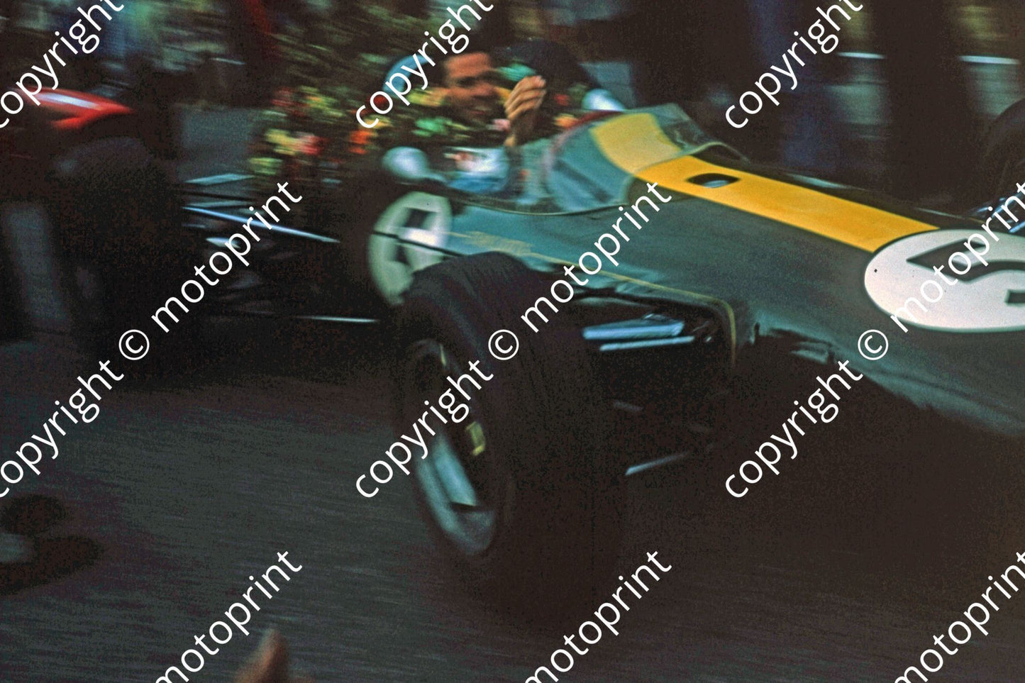 1965 SA GP Jim Clark Lotus 33 winner scanned 600dpi at A4 20x30
