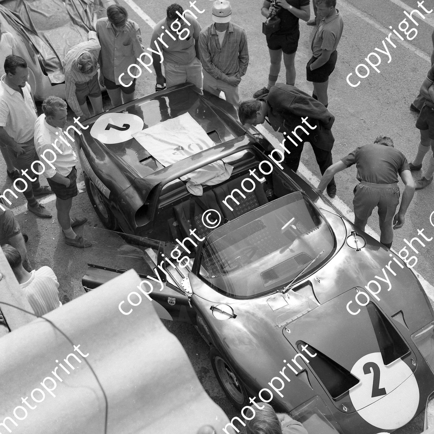 1966 2 Peter Sutcliffe John Love Ford P40 (courtesy Ken Stewart) (1)