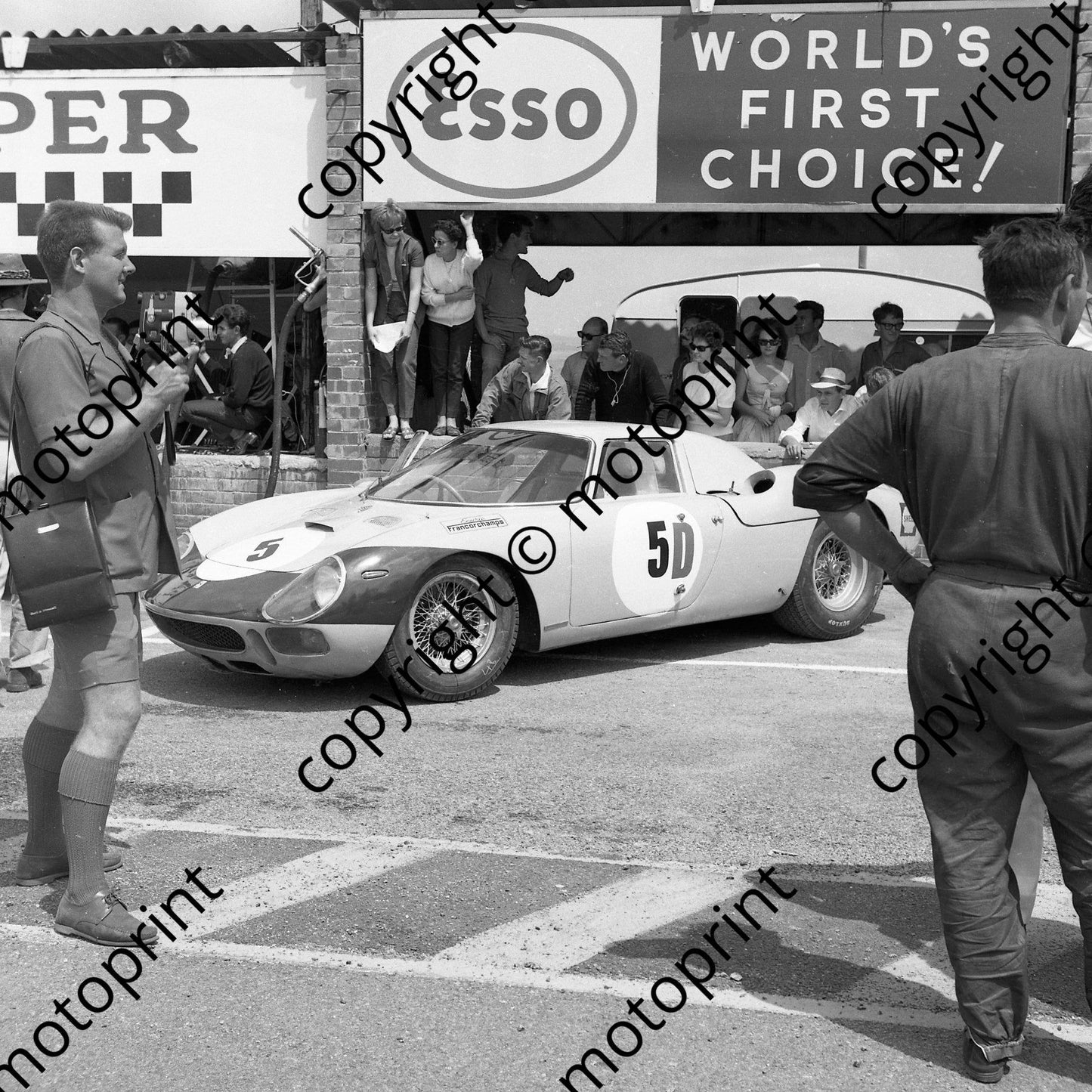 1966 5 Jacky Ickx 'Elde' Ferrari 275LM (courtesy Ken Stewart) 768