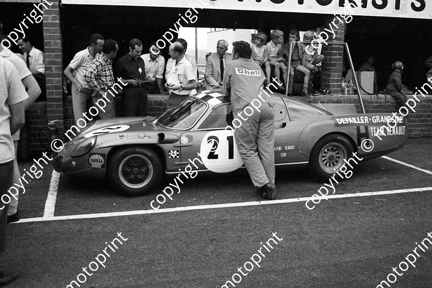 1967 21 Renault Alpine Patrick Depailler Henri Grandsire (courtesy Ken Stewart) 259