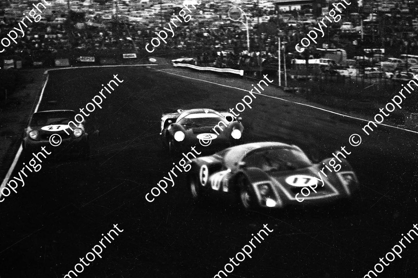 1967 27 Marcos Marsh Raubenheimer_ 17 Porsche 906 Pon Axelsson_ 3 Lola Hawkins Love (courtesy Ken Stewart) 325