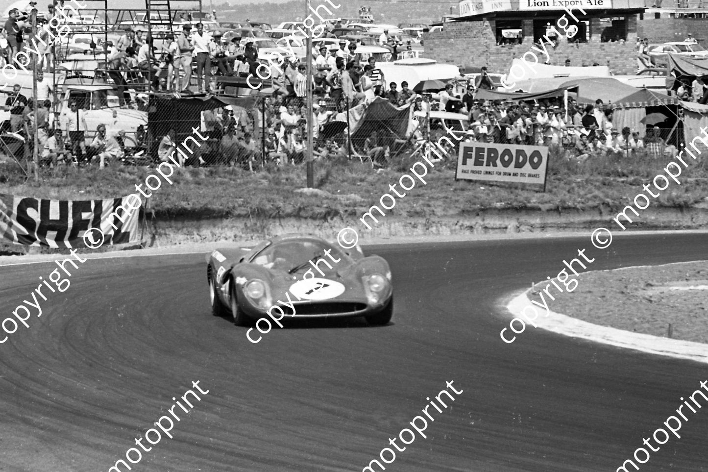 1967 7 Ferrari P4 David Piper Dick Attwood A4 (courtesy Ken Stewart) 239
