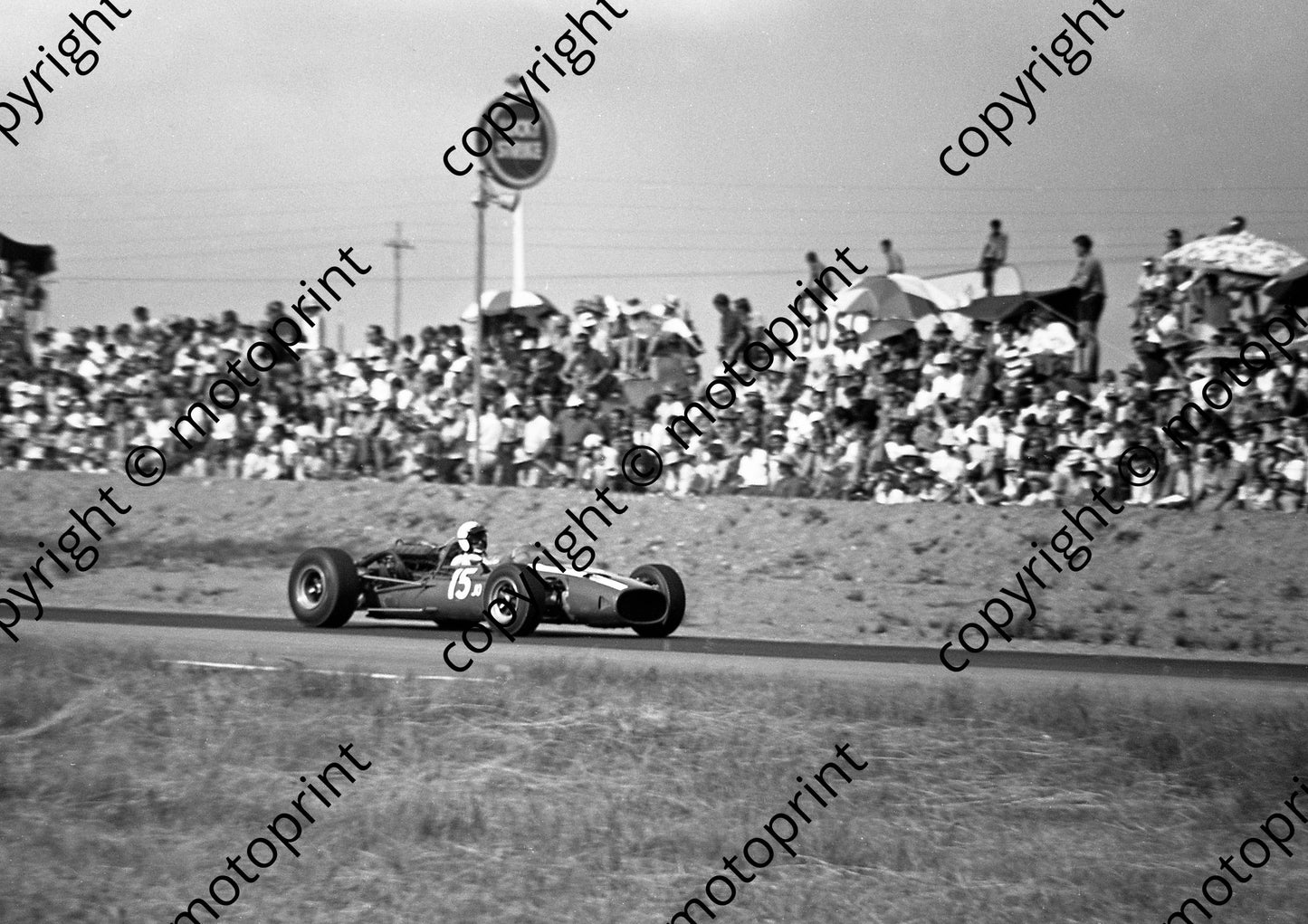 1967 SA GP 15 Jo Bonnier Cooper Maserati T81 cleaned