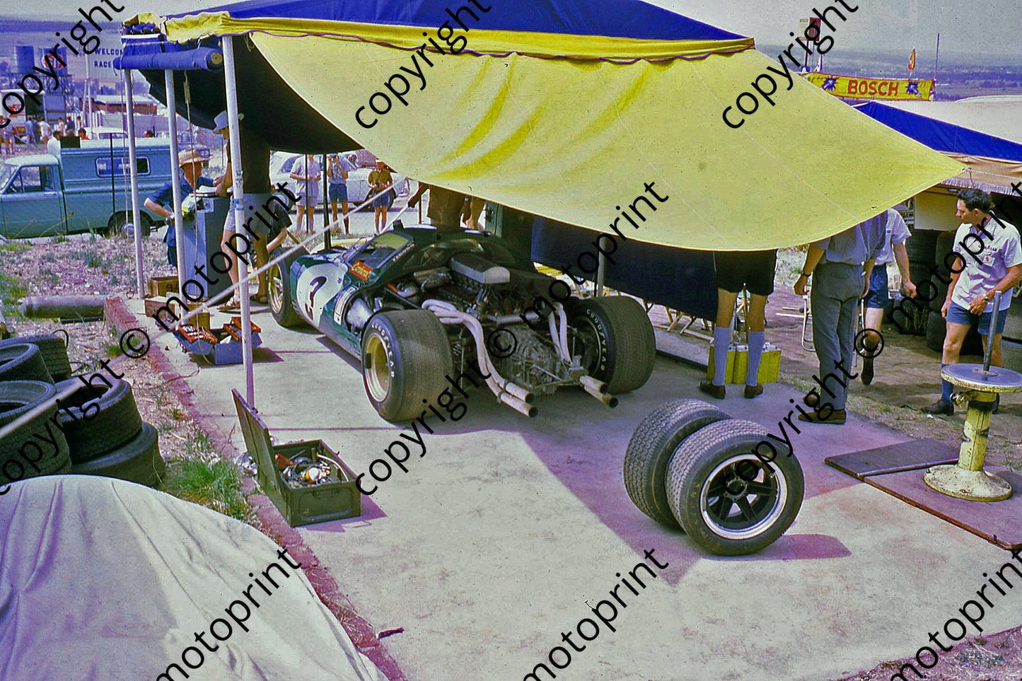 1968 9hr Ferrari P3 Piper scrutineering (thanks Vito Momo via G Cavalieri) 065