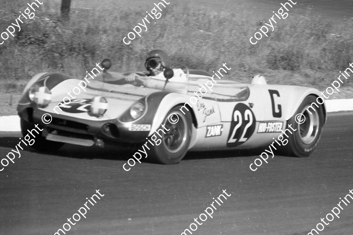 1969 9hr 22 Lotus 23B Des Zank Lawrence Hoo-Foster (permission Malcolm Sampson Motorsport Photography