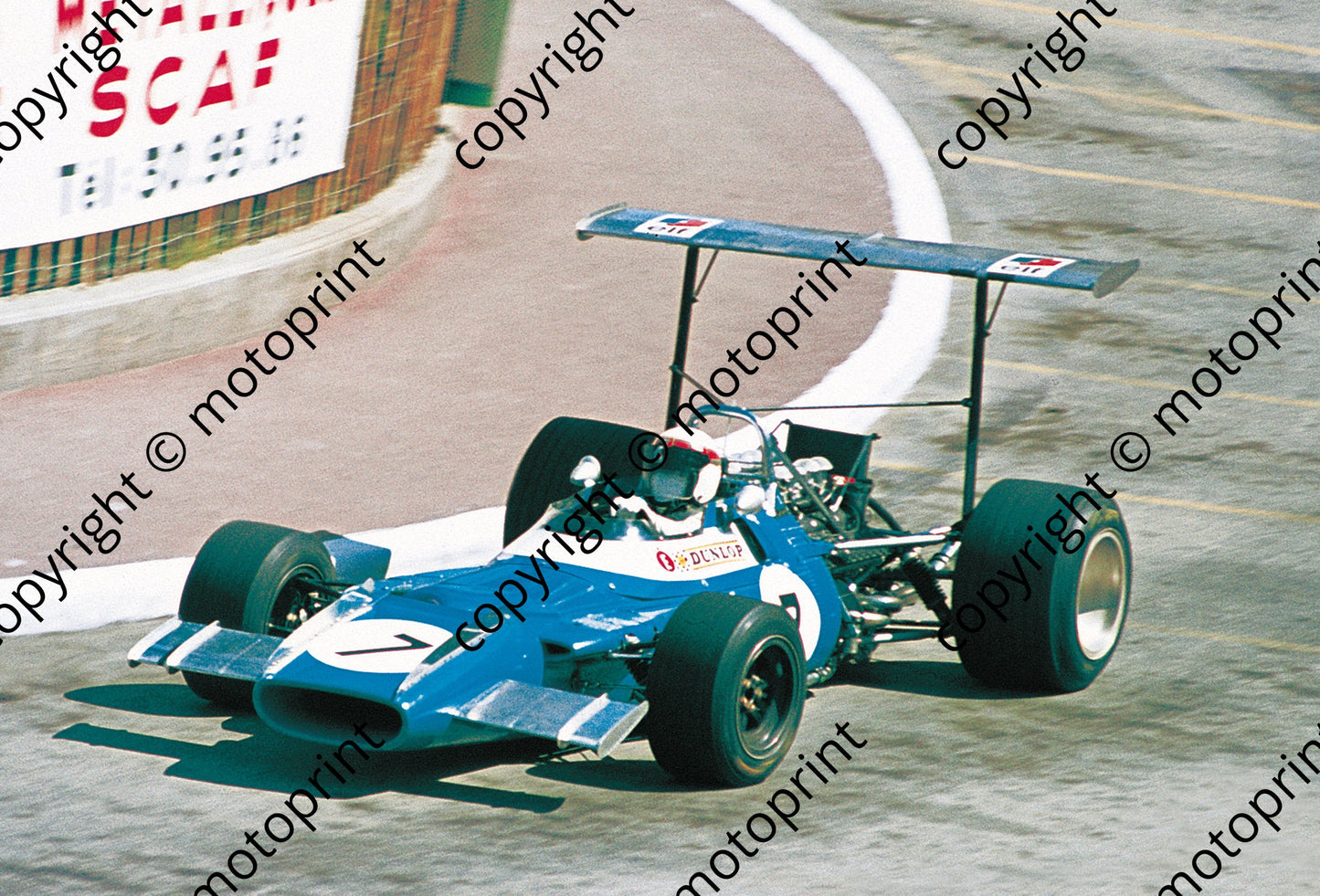 1969 Monaco GP Jackie Stewart Matra Cosworth MS80