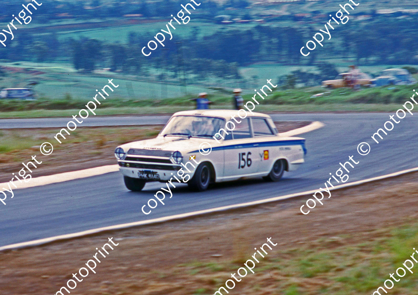1969 Roy Hesketh Peter Parnell Lotus Cortina