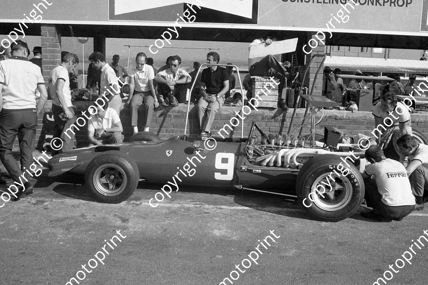 1969 SA GP Chris Amon Ferrari (courtesy Ken Stewart) 080