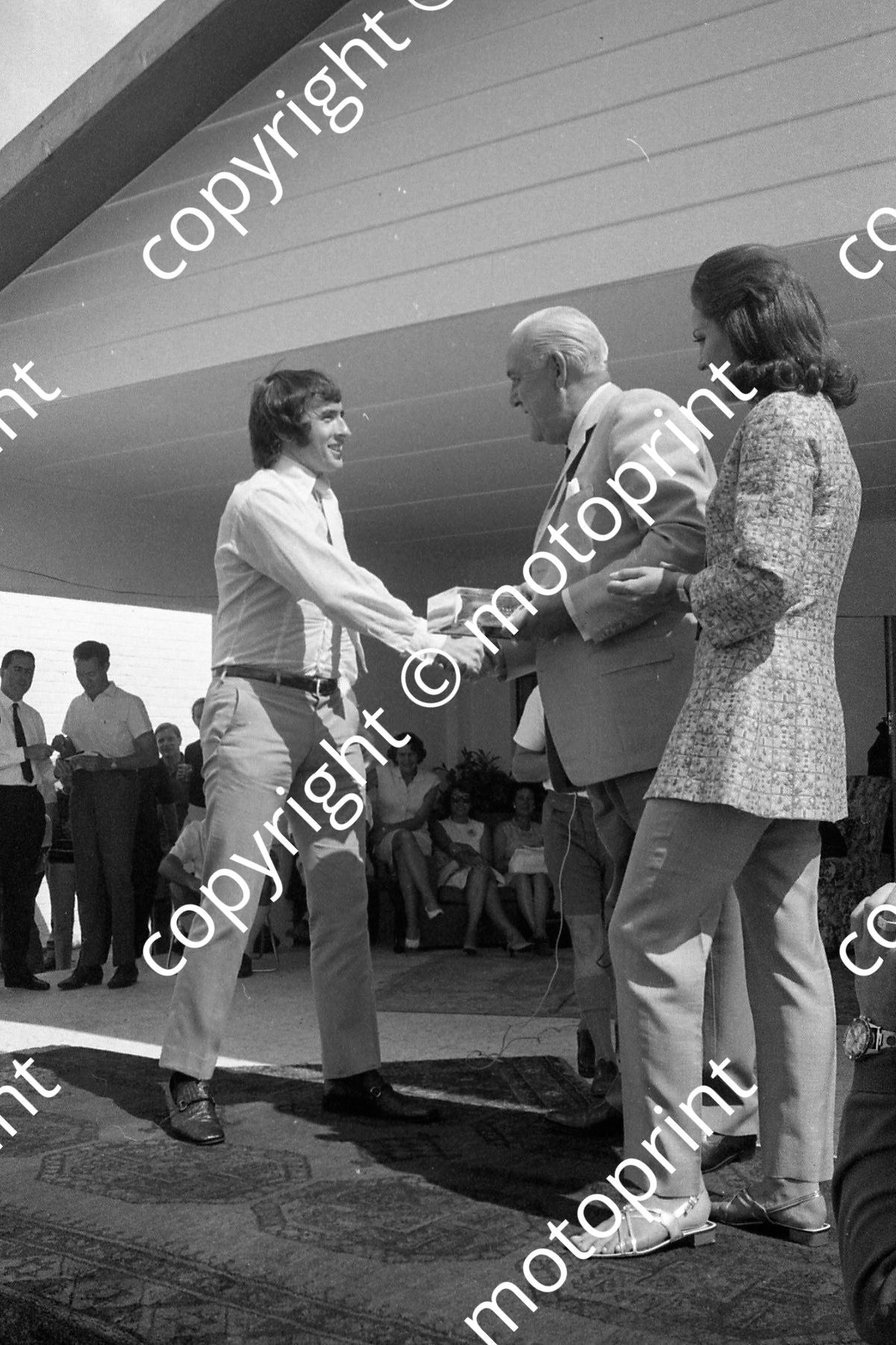 1969 SA GP prizegiving Jackie Stewart (courtesy Ken Stewart) 014