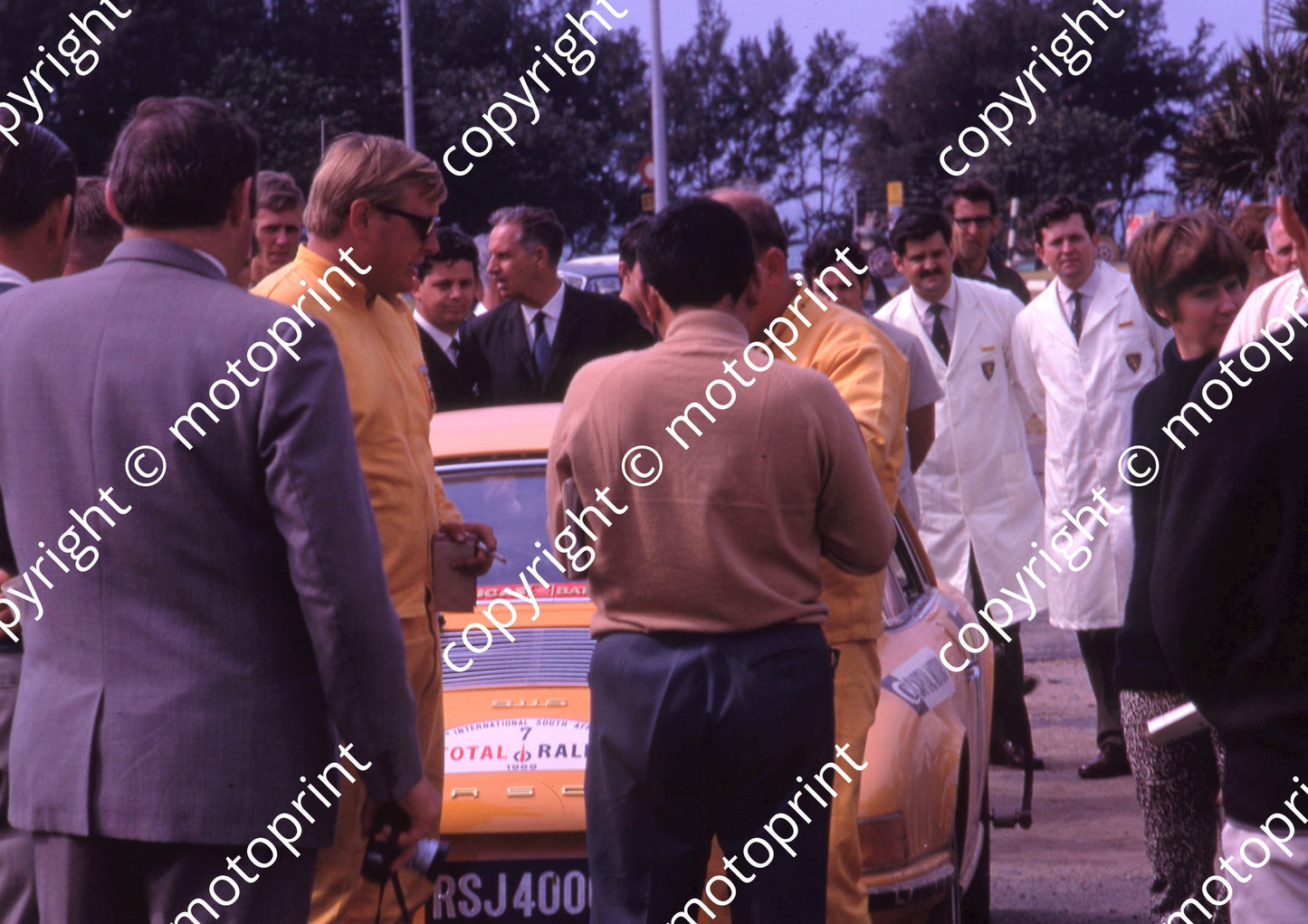 1969 Total Rally 7 Frans Kirsten, Graham Johnson Porsche 911 (1)