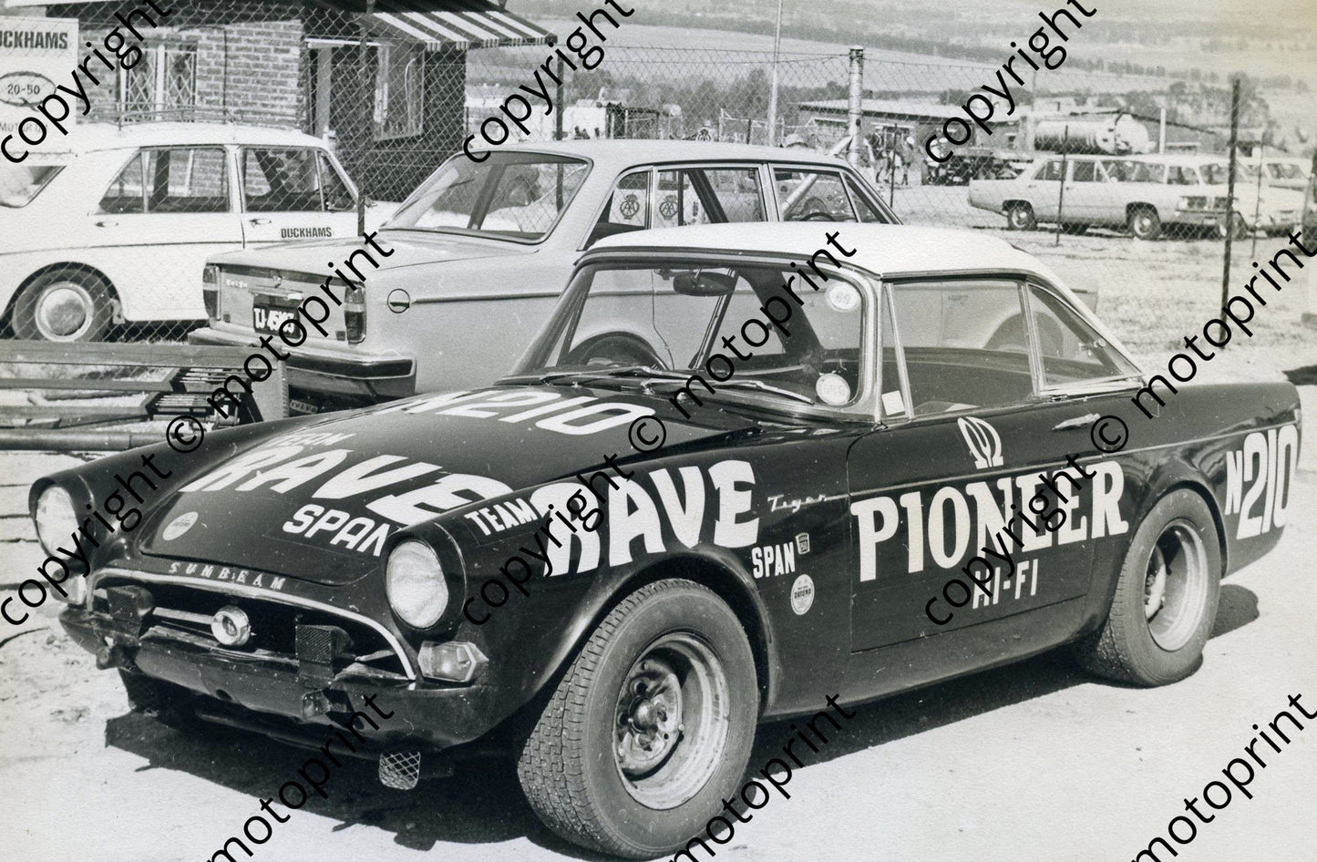 1970 Onyx N210 Dirk Marais Sunbeam Tiger photoshop to about A4