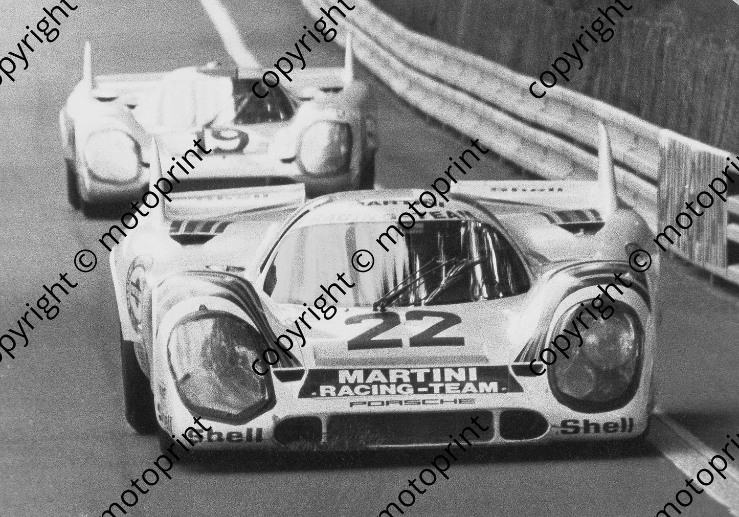 1971 Le Mans Helmut Marko, Gijs van Lennep Porsche 917