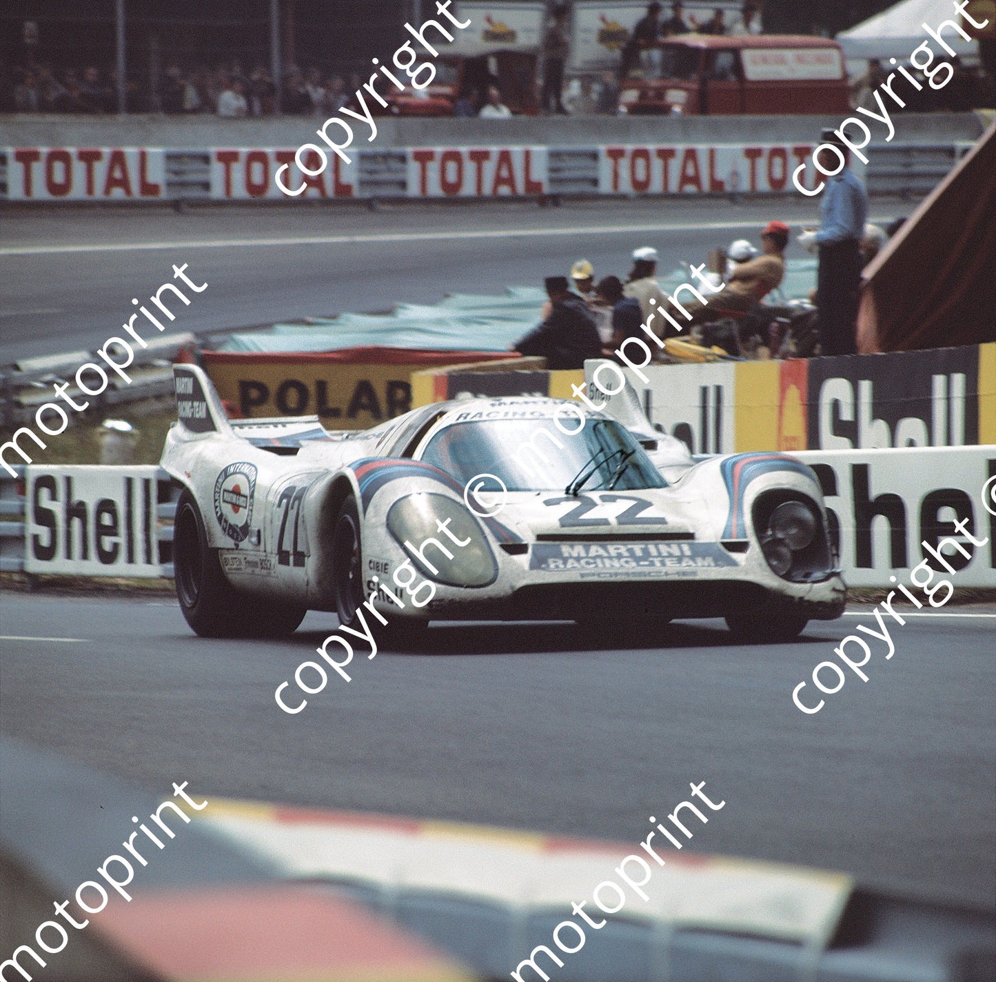 1971 Le Mans Helmut Marko, Gijs van Lennep Porsche 917 (2)
