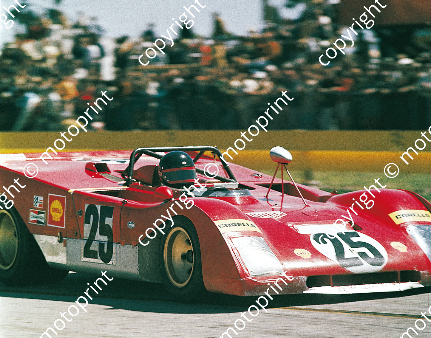 1971 Sebring 12 hr Jackie Ickx Ferrari 312P