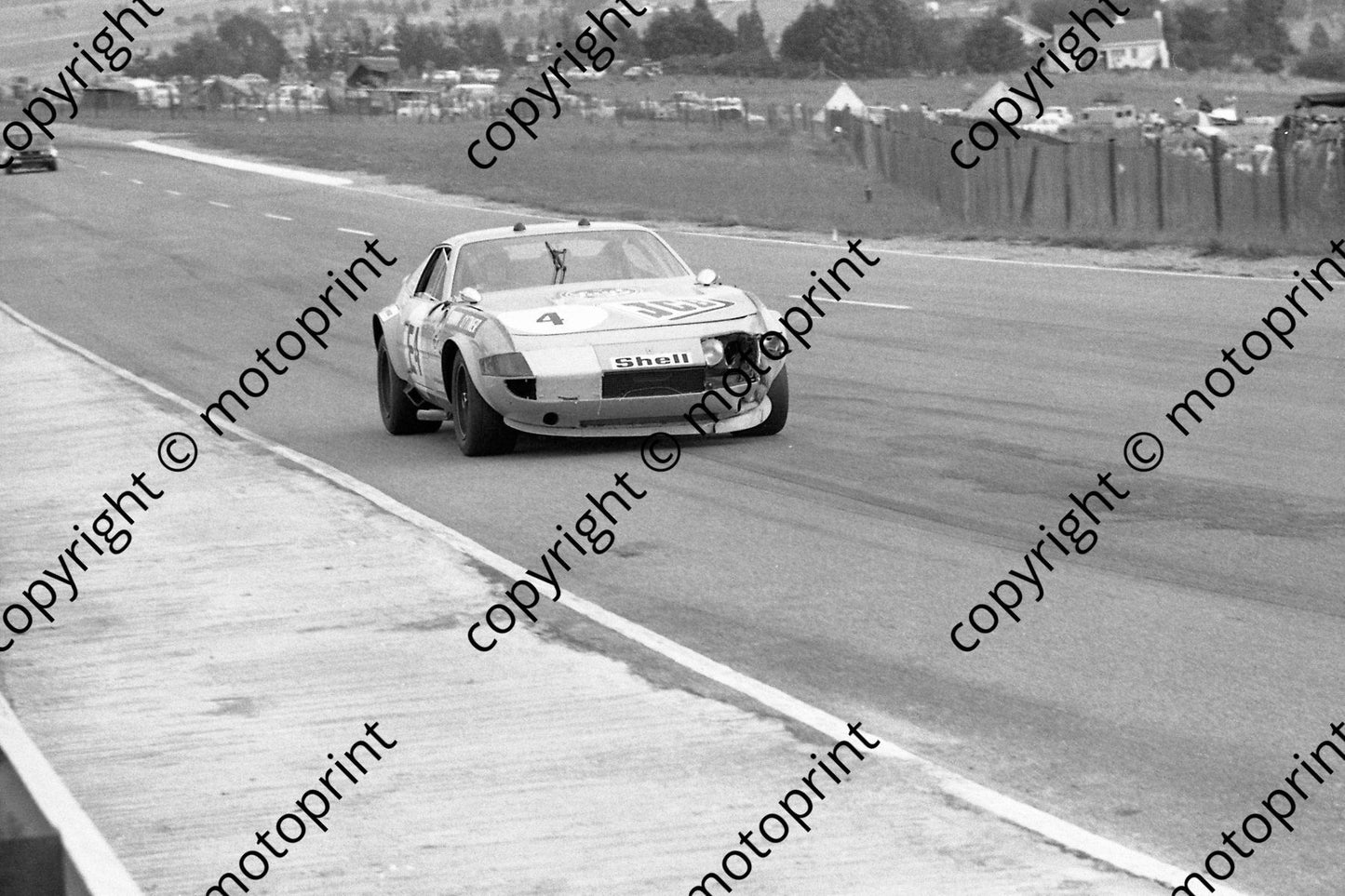 1972 9 hr 4 Ferrari 308 Brown Sytner (permission Roger Swan)