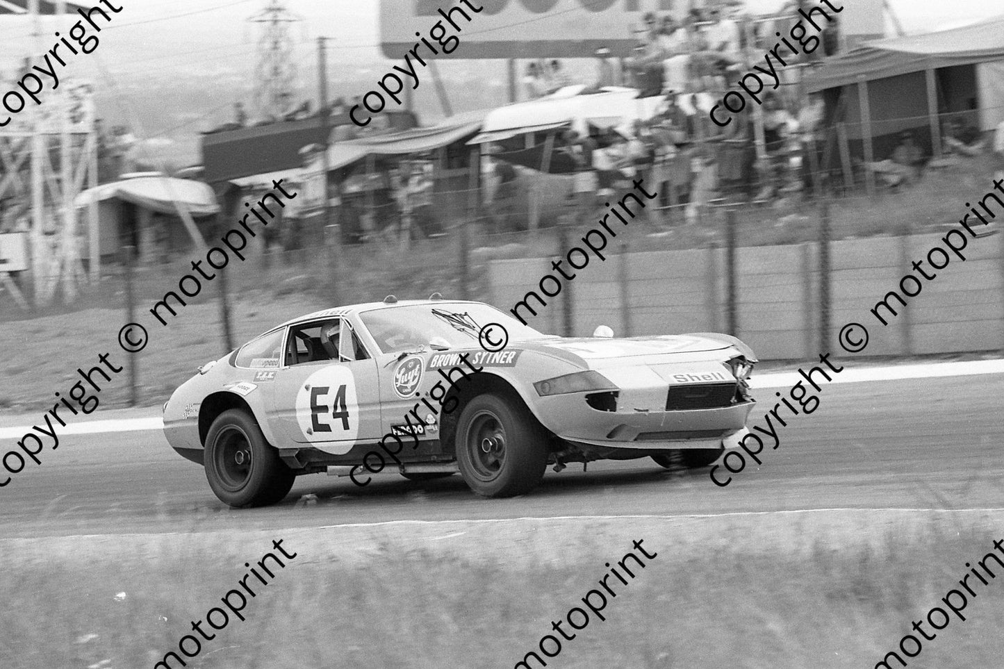 1972 9 hr SP 4 Ferrari Daytona Sytner Brown (permission Malcolm Sampson Motorsport Photography) 1972 9 hr (17)