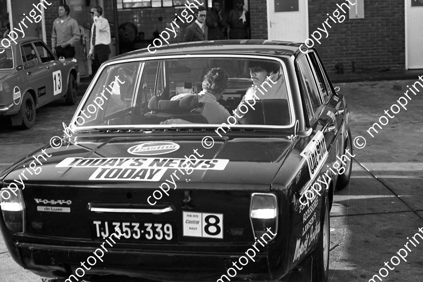 1972 Castrol Rally Volvo Jannie Kuun Kassie Kasselman (permission Malcolm Sampson Motorsport Photography) (9)