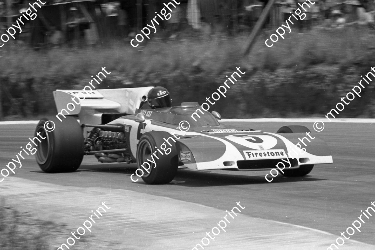 1972 SA GP SS 5 Jacky Ickx Ferrari 312B (permission Malcolm Sampson Motorsport Photography) (501)