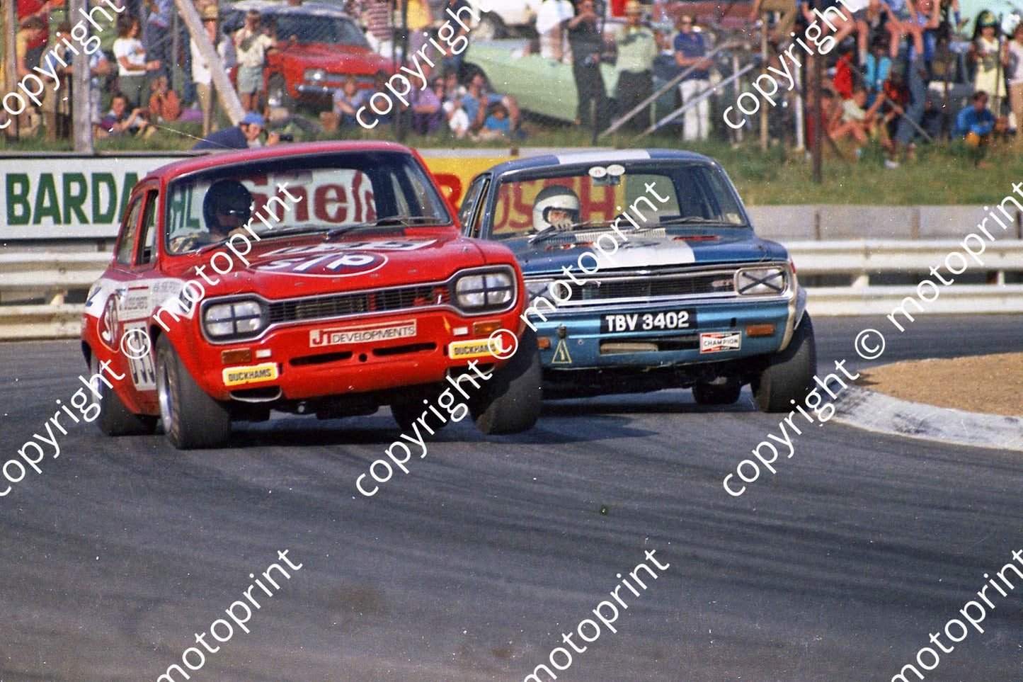 1972 SL Star prod D35 Escort W Vlok_ D33 Rob Thomas Viva GT (permission Malcolm Sampson Motorsport Photography)box1 ss SL 126