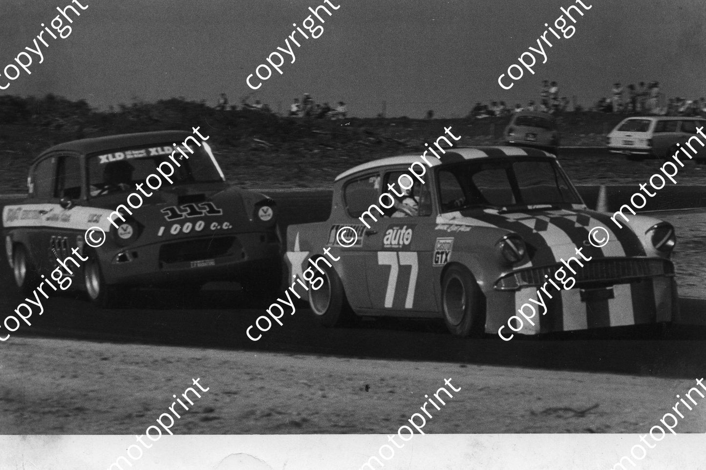1973 Aldo Scribante 111 Lionel Rowe Broadspeed Anglia _ 77 Anglia Lotus twin cam Queenstown driver (courtesy Lionel Rowe)