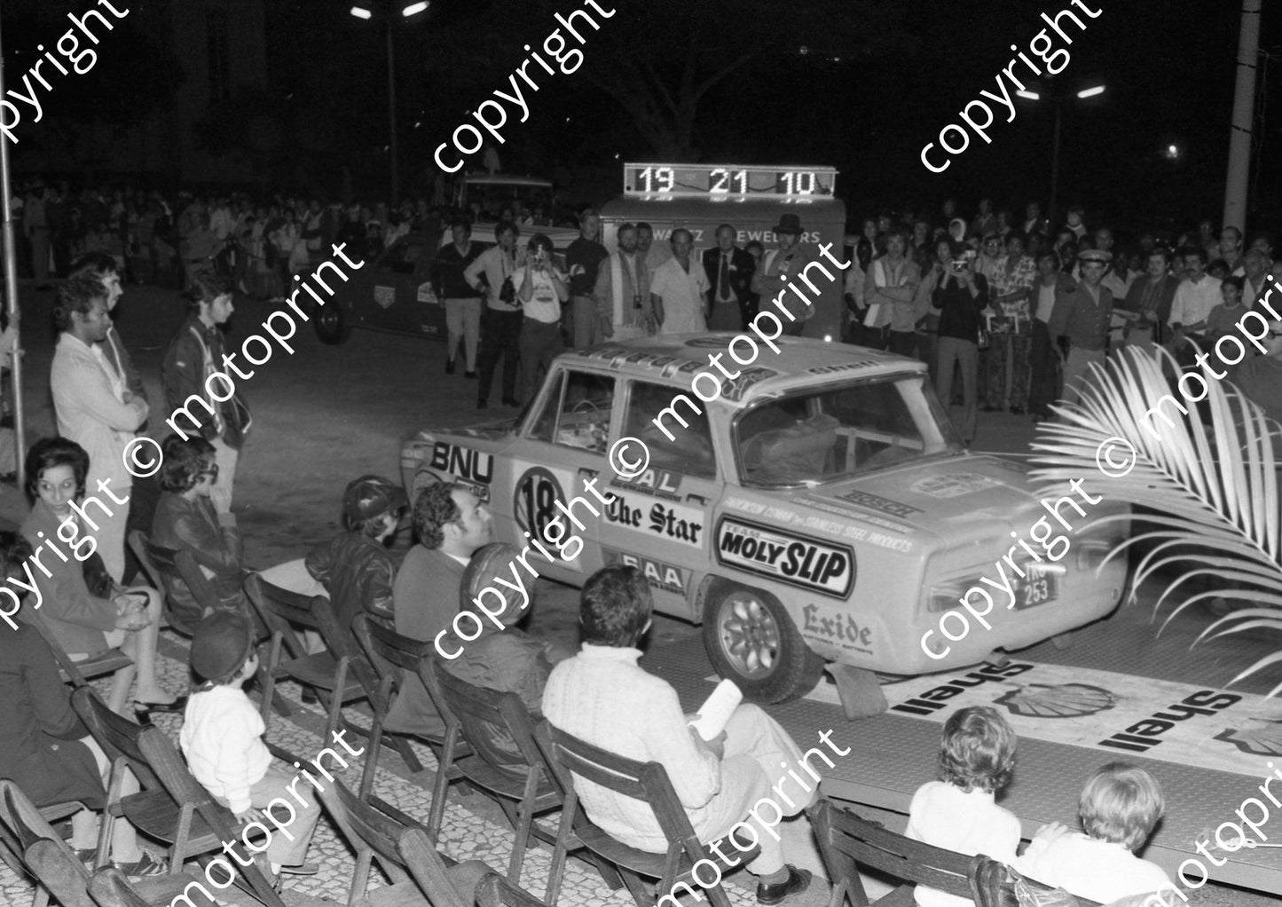 1973 BNU 18 1118 Giv Piazza-Musso, Reg Ridden Alfa Guilia Super finish NOTE TIME(courtesy Roger Swan) (22)