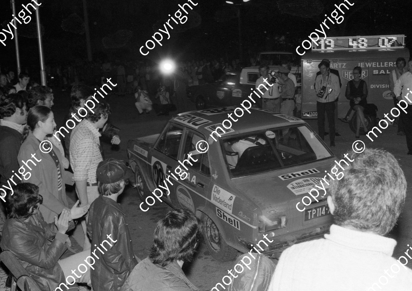 1973 BNU 28 1118 Oda Dencker-Anderssen, Charlotte Hueser Datsun 1200GX FINISH NOTE TIME (courtesy Roger Swan) (35)