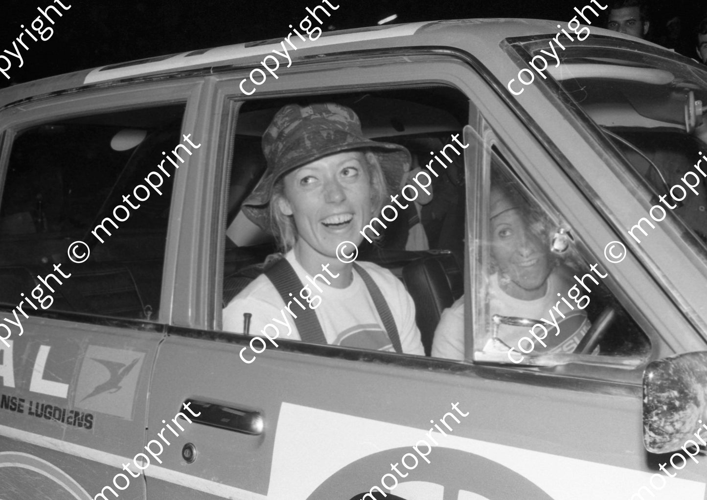 1973 BNU 28 1118 Oda Dencker-Anderssen, Charlotte Hueser Datsun 1200GX finish (courtesy Roger Swan) (28)