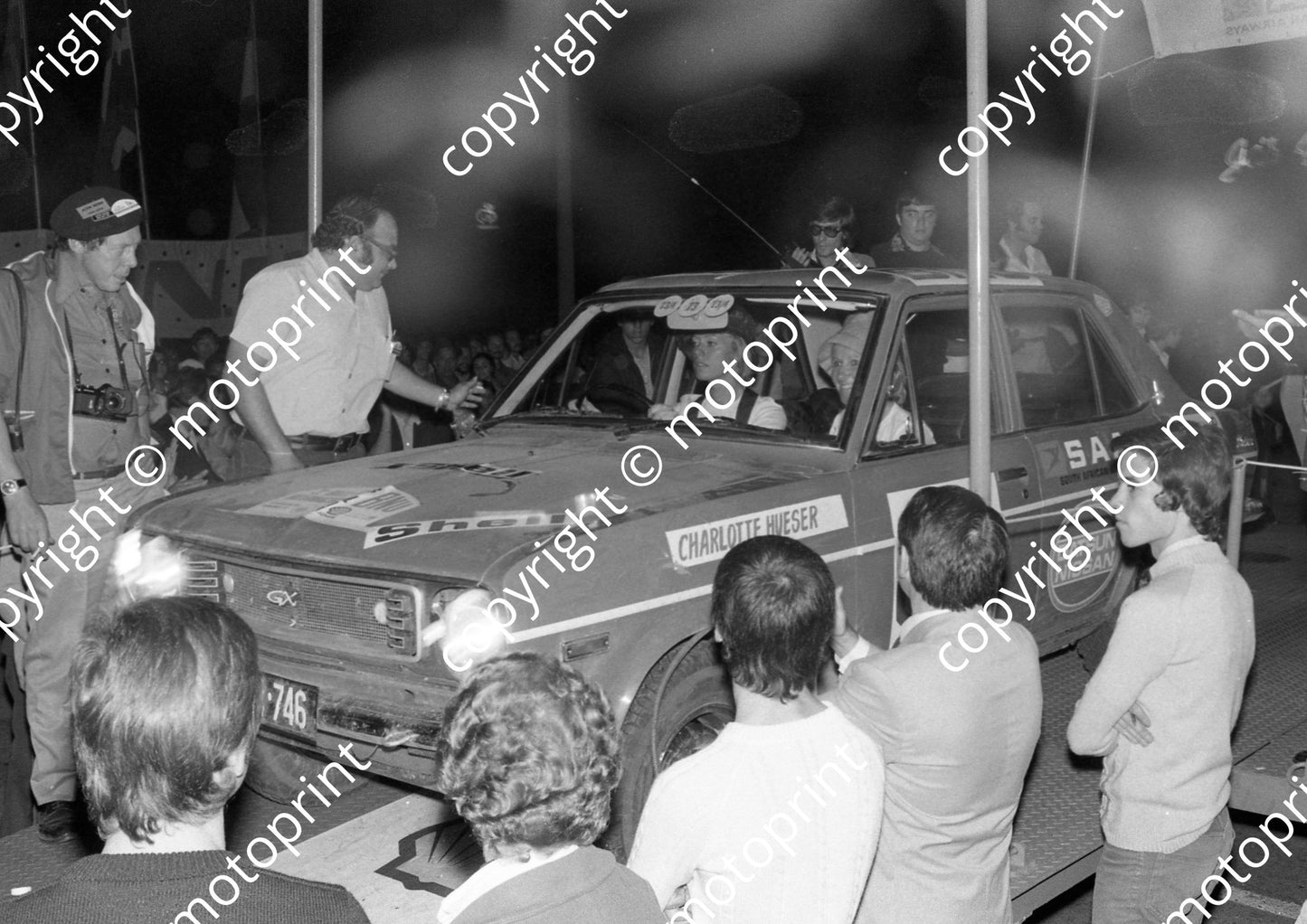 1973 BNU 28 1118 Oda Dencker-Anderssen, Charlotte Hueser Datsun 1200GX finish (courtesy Roger Swan) (34)