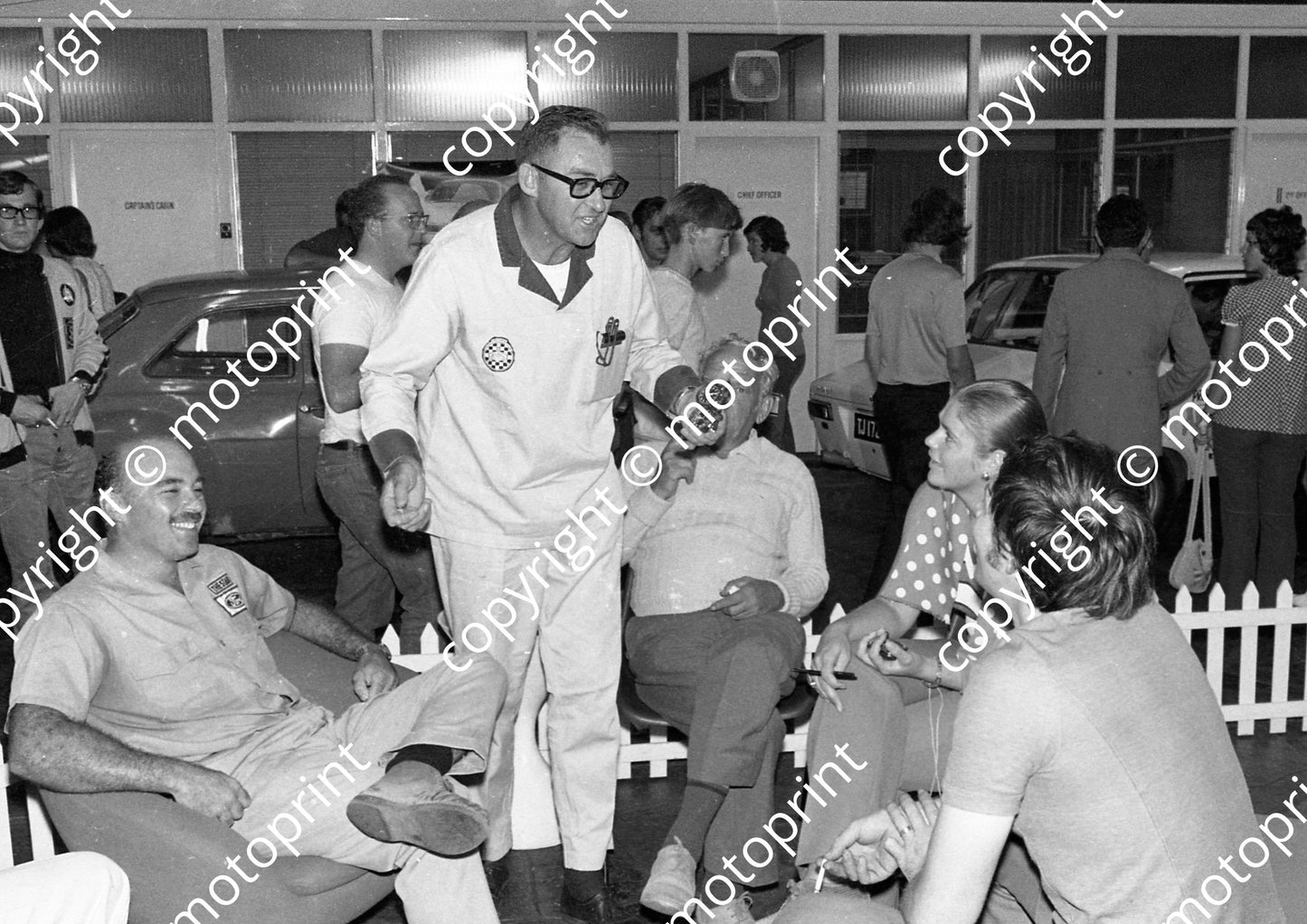 1973 Daily News 1000 Hills Elbie Odendaal left, Jannie Kuun right 1028 (courtesy Roger Swan) (2)