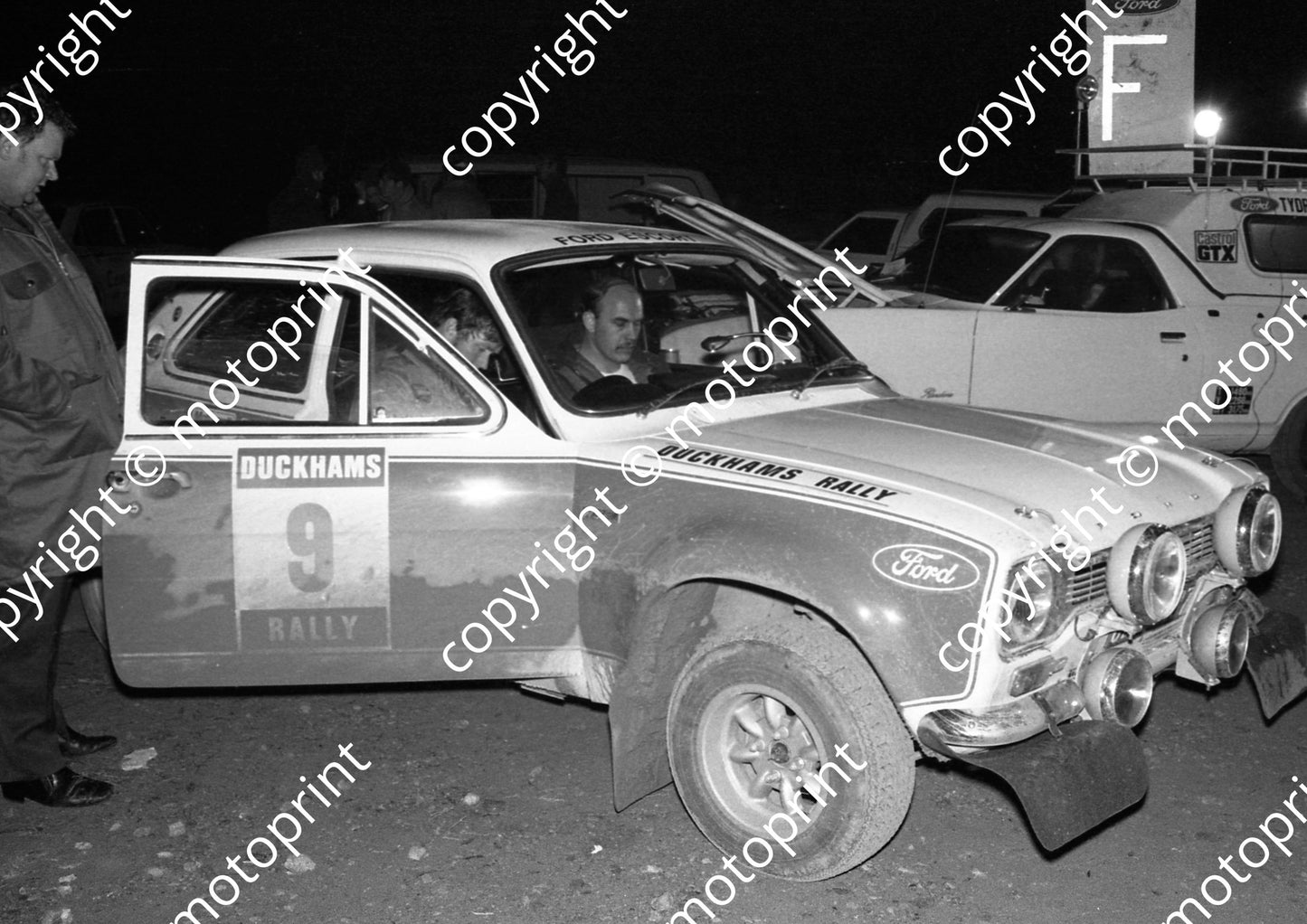 1973 Duckhams 9 Lambert Fekken, Johan Borman Escort, Bernie Marriner presides left 1135 (courtesy Roger Swan) (4)