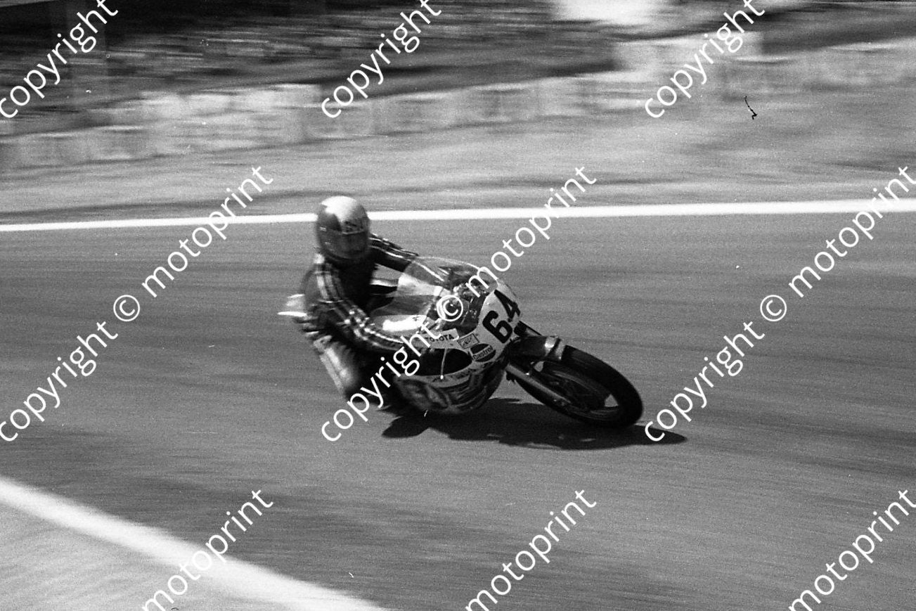 1973 MC Highveld 100 MC Derek Chatterton Yamaha 350 (courtesy Roger Swan)