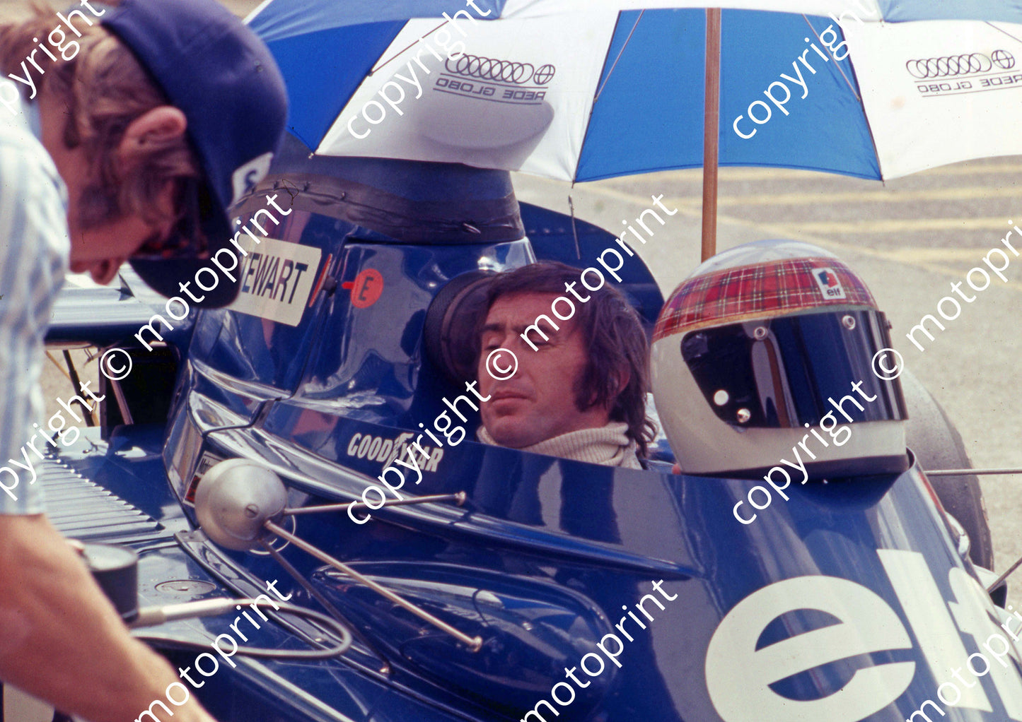 1973 SA GP Jackie Stewart Tyrrell scanned A3