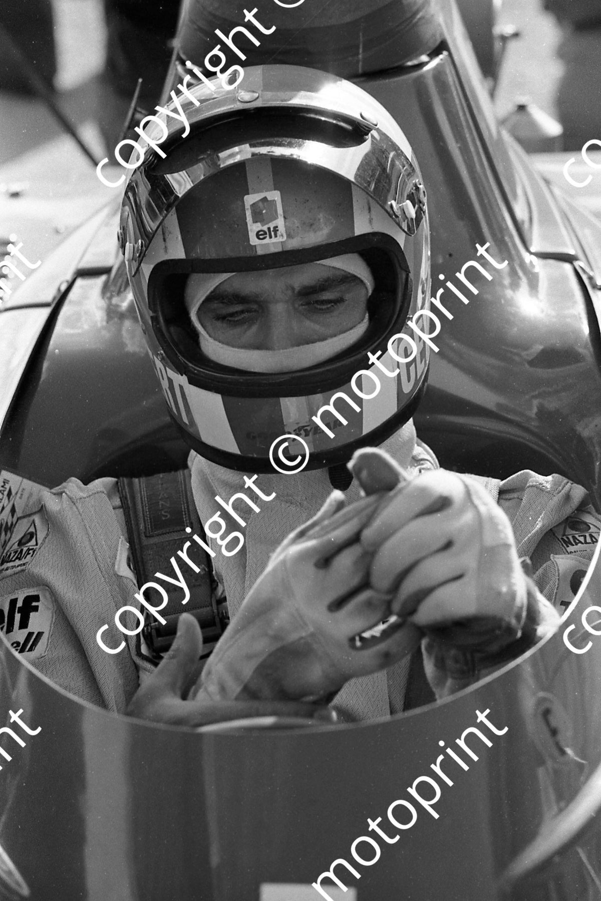 1973 SA GP SS 0 Cevert in car(permission Malcolm Sampson Motorsport Photography) (514)
