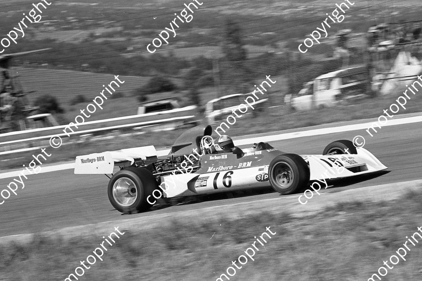 1973 SA GP SS 16 Beltoise BRM P160D-03 (permission Malcolm Sampson Motorsport Photography) (420)