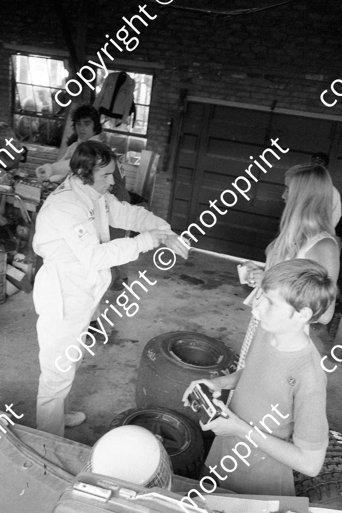 1973 SA GP Stewart in garage 119