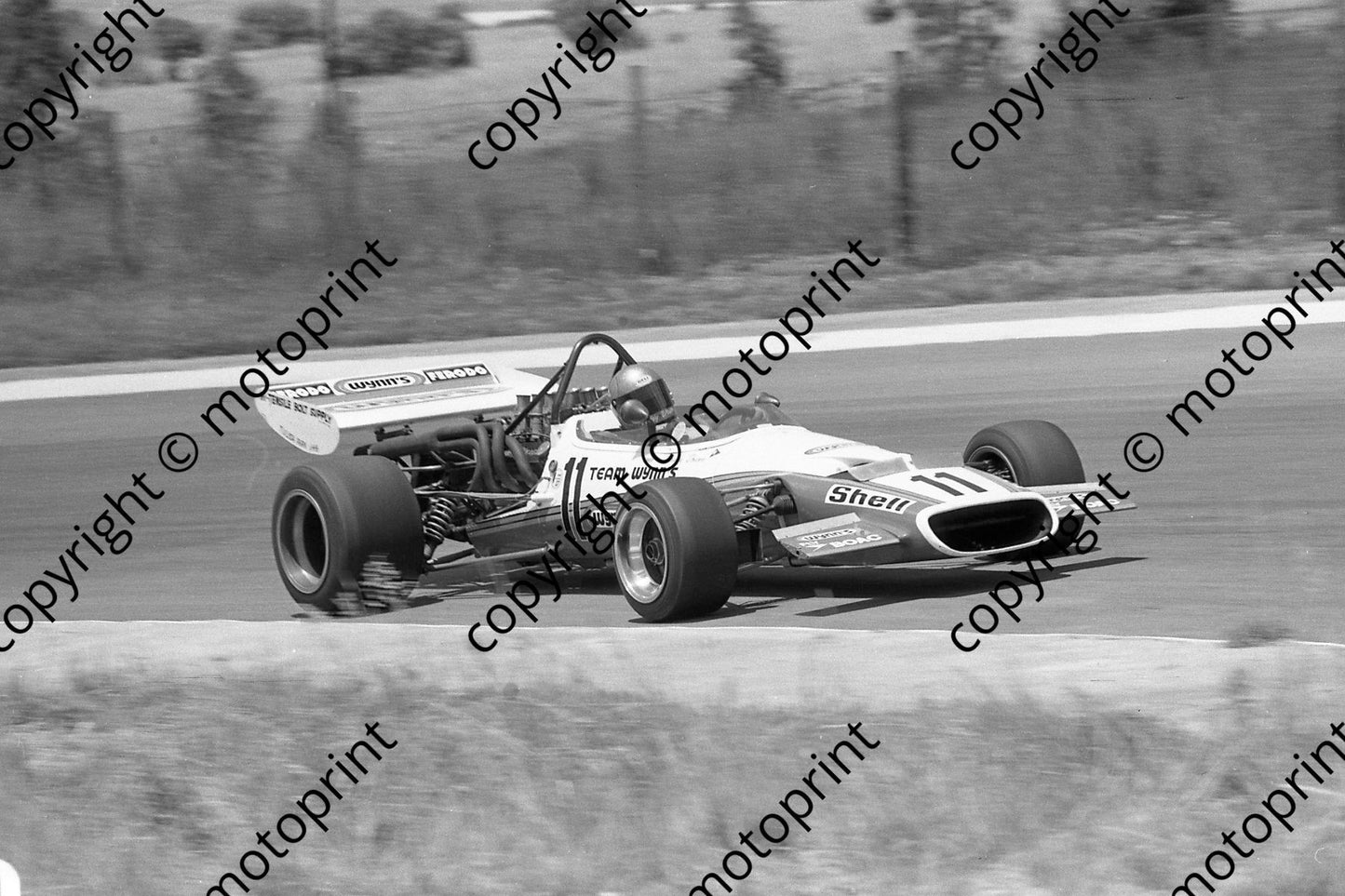 1973 SS Kya 11 Paddy Driver McL M10B Ford (permission Malcolm Sampson Motorsport Photography)