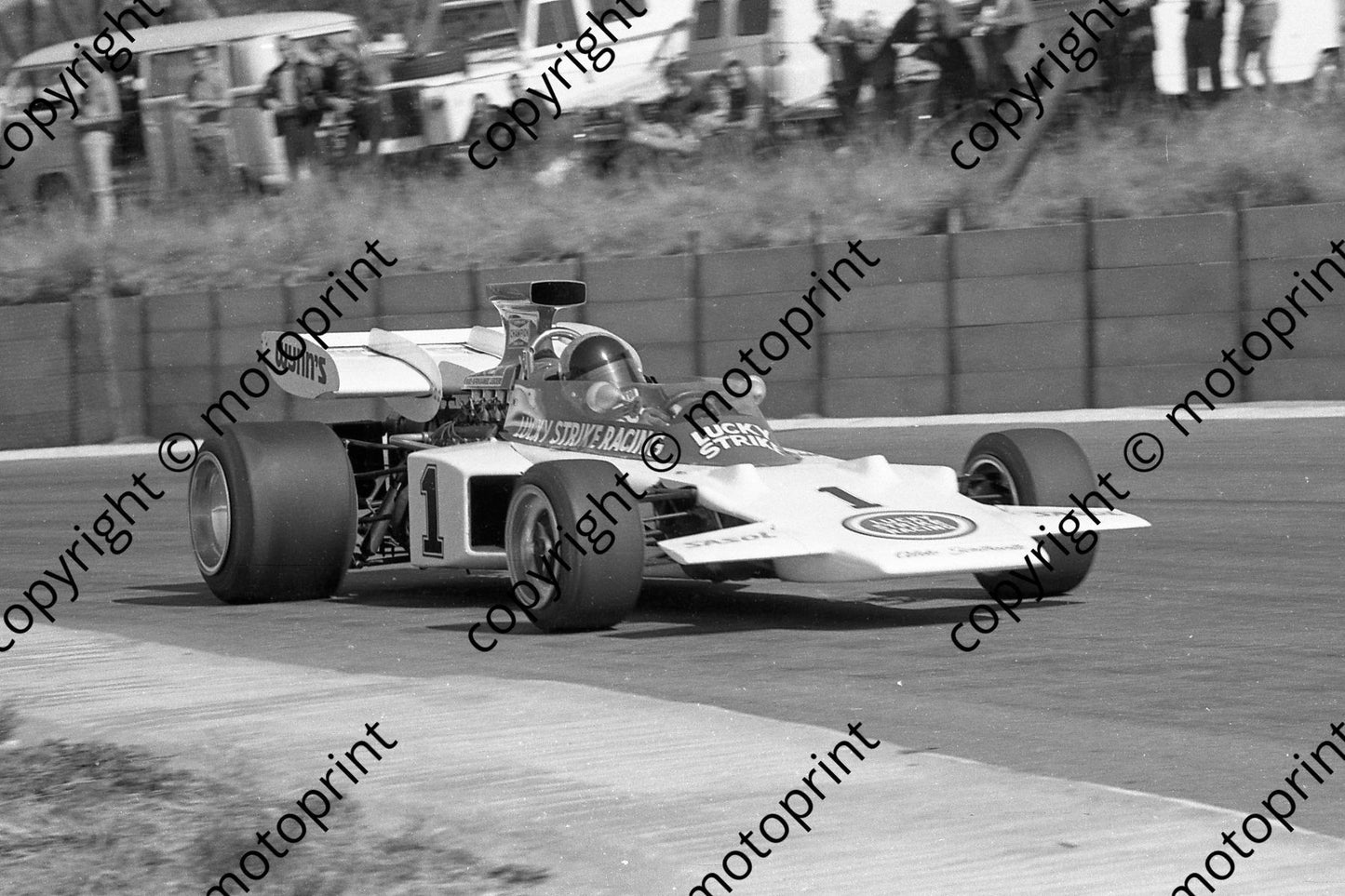 1973 SS Kya 1 Dave Charlton Lotus 72 (permission Malcolm Sampson Motorsport Photography)