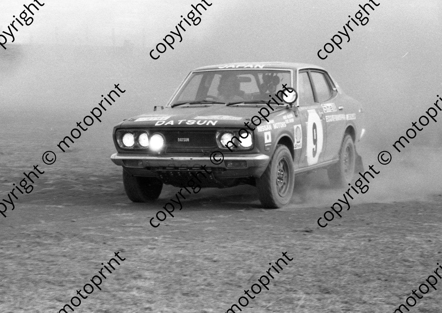 1973 Safari 9 Harry Kallstrom, Claes Billstam Datsun 1800SSS 1055 (courtesy Roger Swan) (2)