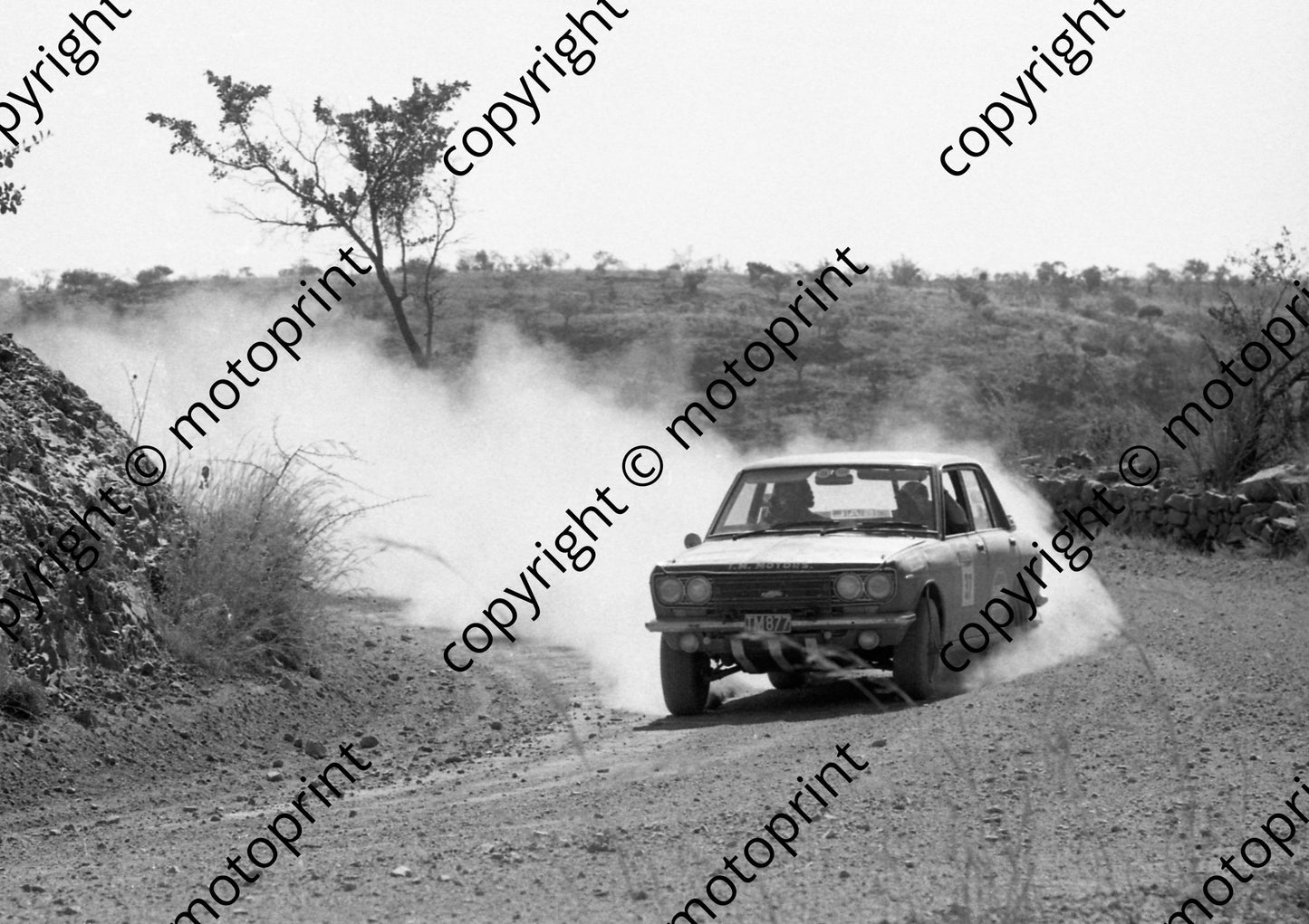 1973 Total 37 Kassie Coetzee, L Victor per entry list (Wiley Harrington check) Datsun 1600SSS (courtesy Roger Swan) (4)