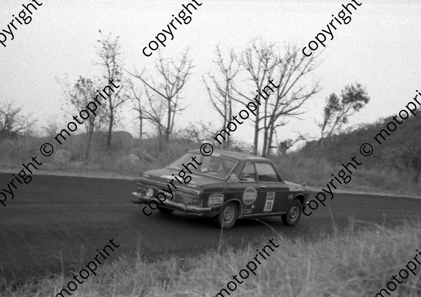 1973 Total 73 Dave Clapham check (programme driver BW Schulenberg no nav) Datsun check (courtesy Roger Swan) (5)